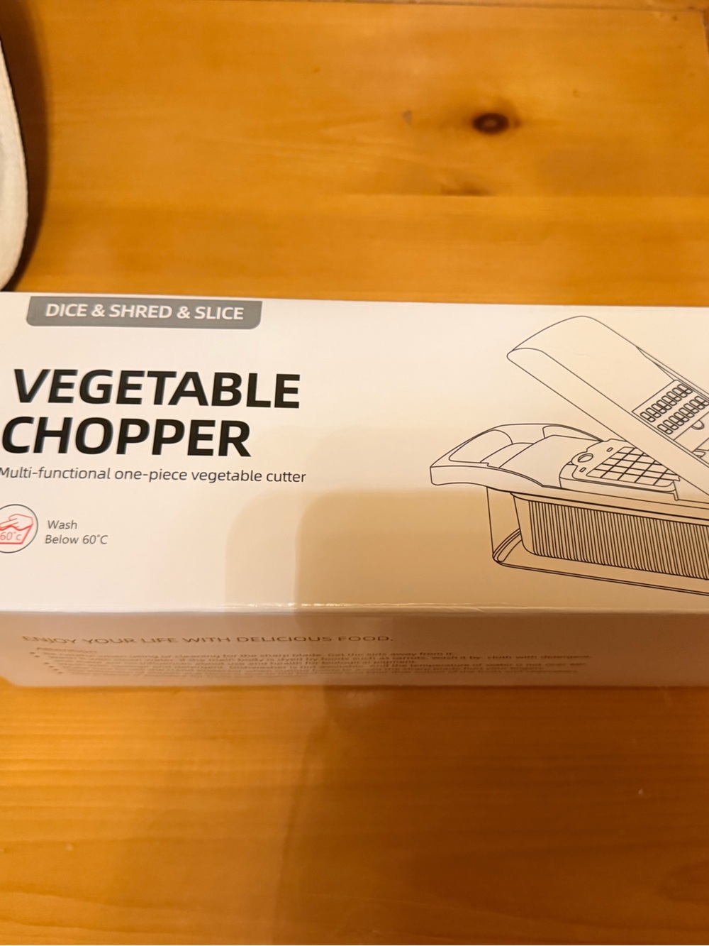 NWT Multi-Functional Vegetable Chopper - Dice, Shred & Slice